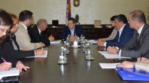 Minister Dacic meets with the Ambassador of Bulgaria