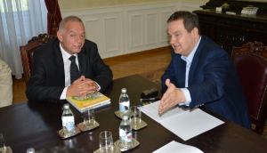 Minister Dacic meets with the Ambassador of Bulgaria