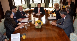 Minister Dačić meets with the community of Serbs in Hungary