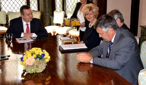 Minister Dačić meets with the community of Serbs in Hungary