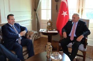 Minister Dacic meets with Prime Minister of Turkey