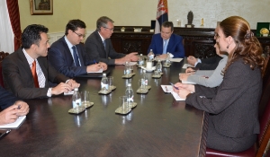 Minister Dacic meets with Ambassador Chepurin