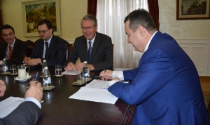 Minister Dacic meets with Ambassador Chepurin