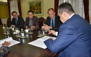 Meeting of Minister Dacic with Thomas Bagger