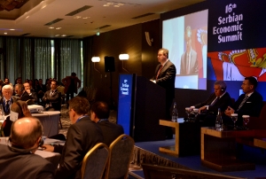 Minister Dacic at the Serbian Economic Summit