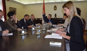 Meeting of Minister Dacic with Jan Braathu