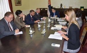 Meeting of Minister Dacic with Jan Braathu