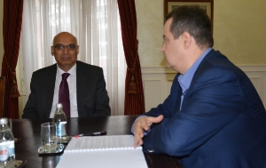 Minister Dacic meets with Arif Mahmood