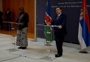 Minister Dacic meets with Netumbo Nandi-Ndaitwah