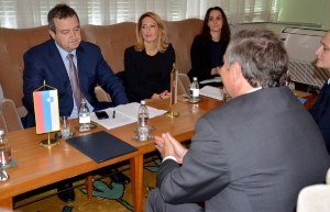 Minister Dacic meets with Karl Erjavec