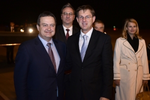 Minister Dacic accompanied the Prime Minister and members of the Government of Slovenia