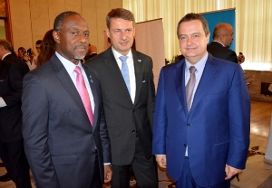 Minister Dacic at the ceremony marking the United Nations Day