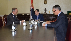 Minister Dacic meets with the Ambassador of Sweden