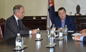 Minister Dacic meets with the Ambassador of Sweden