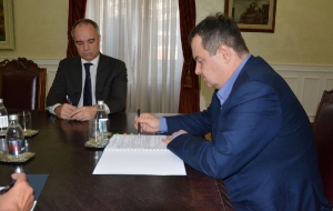 Minister Dacic meets with the Ambassador of Sweden