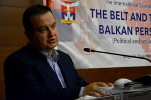 Minister Dacic at the conference The Belt and the Road - Balkan perspective