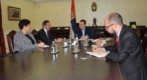 Minister Dacic meets with the Ambassador of Turkey