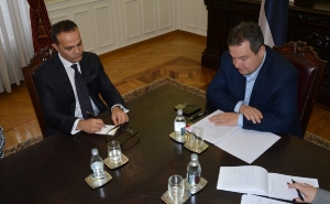 Minister Dacic meets with the Ambassador of Turkey