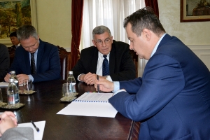 Minister Dacic meets with David Schwendiman