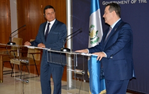 Press conference by Minister Dacic and Minister Moscoso