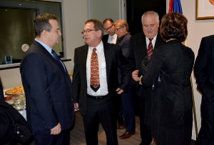 Reception in honor of Minister Dacic in the Consulate of Serbia in Toronto