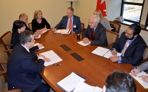 Minister Dacic met with Canadian Minister of Immigration, Refugees and Citizenship John McCallum