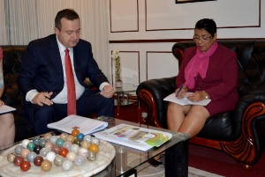 Minister Dacic meets with MFA of Madagascar