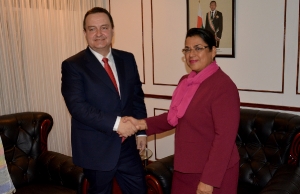 Minister Dacic meets with MFA of Madagascar