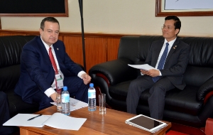 Minister Dacic meets with Deputy MFA of Vietnam