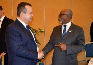 Minister Dacic meets with the MFA of Cameroon