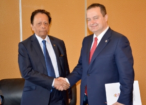 Minister Dacic meets with Prime Minister of Mauritius