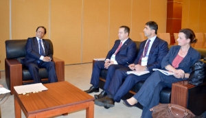 Minister Dacic meets with Prime Minister of Mauritius