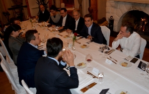 Working dinner of Minister Dacic with Kyriakos Mitsotakis