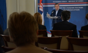 Press conference by Minister Dacic for December