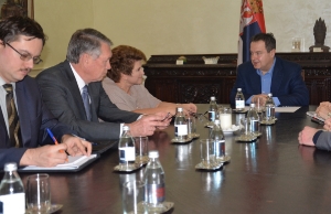 Minister Dacic meets with Lyubov Glebova