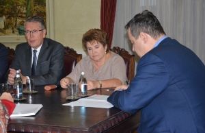 Minister Dacic meets with Lyubov Glebova