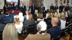 Minister Dacic awarded diplomas to participants Diplomatic Academy