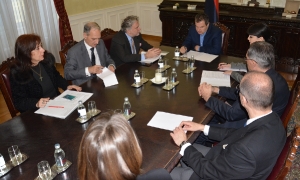 Minister Dacic meets with Giorgos Katrougalos