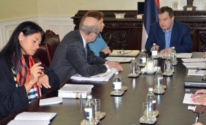 Minister Dacic meets with Margarida Marques