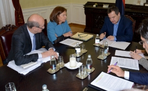 Minister Dacic meets with Margarida Marques