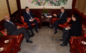 Minister Dacic meets with Secretary General of the Secretariat of China - CEEC