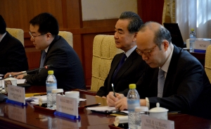 Minister Dacic meets with the Minister of Foreign Affairs of China Wang Yi