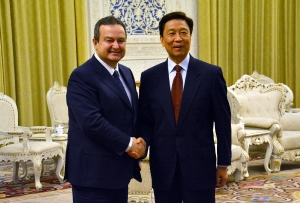 Minister Dacic meets with the Vice President of China, Li Yuanchao