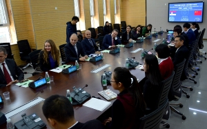 Minister Dacic in Beijing International University
