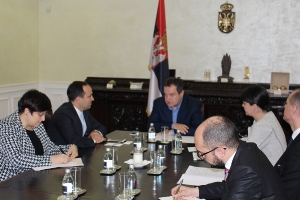 Minister Dacic meets with Tanju Bilgiç