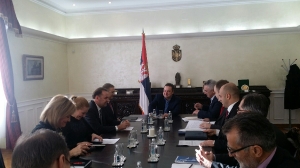 Minister Dacic meets with ministers Ljajic and Stefanovic