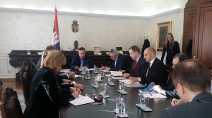 Minister Dacic meets with ministers Ljajic and Stefanovic