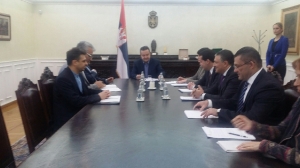 Meeting of Minister Dacic and Ambassador of Iran