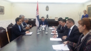 Meeting of Minister Dacic and Ambassador of Iran