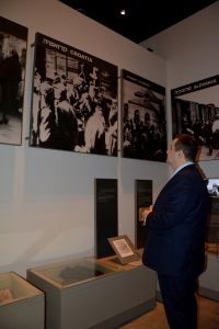 Minister Dacic visit the Yad Vashem